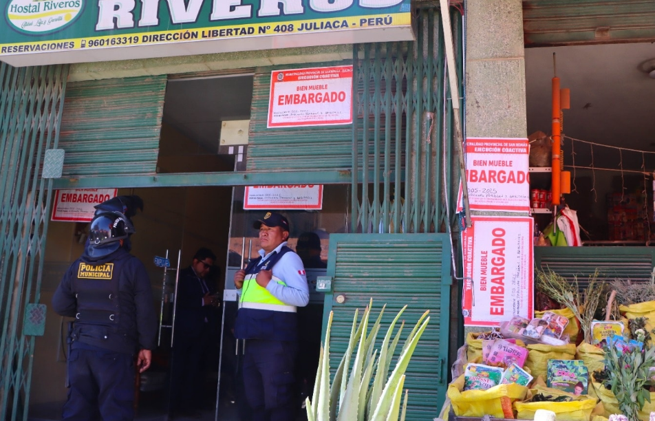 Juliaca | Embargan bienes en siete viviendas por deudas de impuesto predial y arbitrios” Juliaca | Embargan bienes en siete viviendas por deudas de impuesto predial y arbitrios”