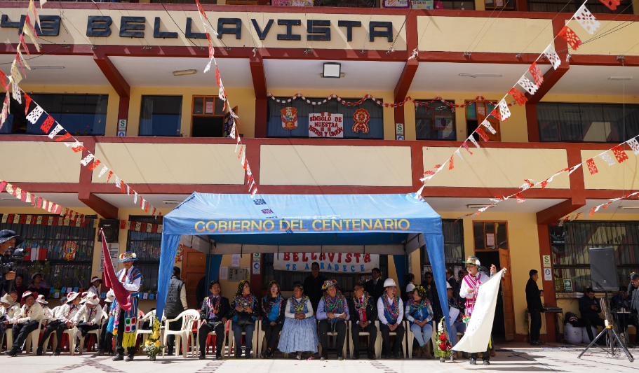 Juliaca | Inauguran moderna infraestructura educativa en la I.E. N.° 70548 Bellavista Juliaca | Inauguran moderna infraestructura educativa en la I.E. N.° 70548 Bellavista