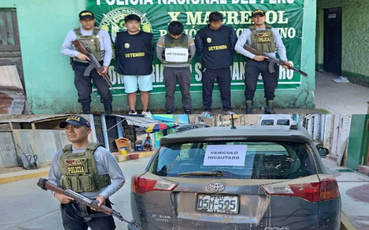 Sandia | Detienen a tres hombres por presunto hurto agravado y recuperan moto lineal robada Sandia | Detienen a tres hombres por presunto hurto agravado y recuperan moto lineal robada