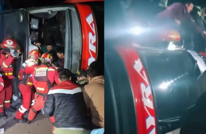 Puno | Siete muertos y más de veinte heridos deja choque entre bus de Wayra y tráiler en la vía Juliaca–Arequipa Puno | Siete muertos y más de veinte heridos deja choque entre bus de Wayra y tráiler en la vía Juliaca–Arequipa