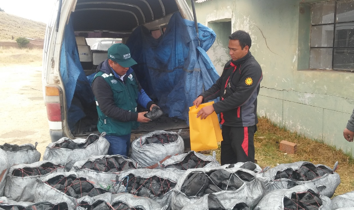 San Román | Sentencian a más de 4 años de prisión suspendida a hombre por tráfico ilegal de carbón de queñua