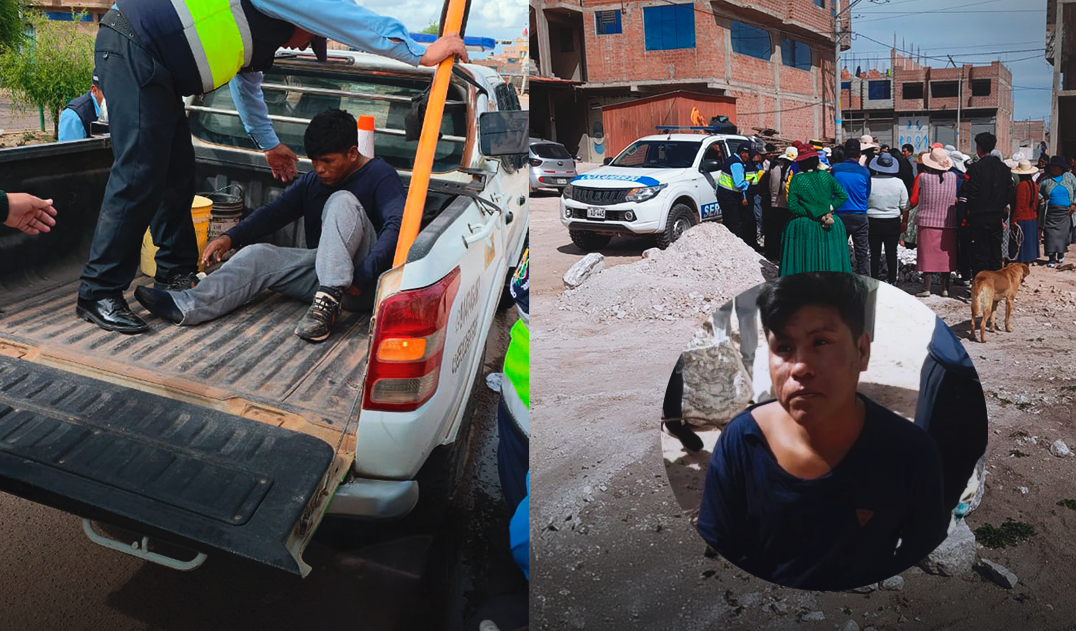 Puno | Detienen a hombre acusado de agredir a joven tras bajarse de una cúster en San Miguel