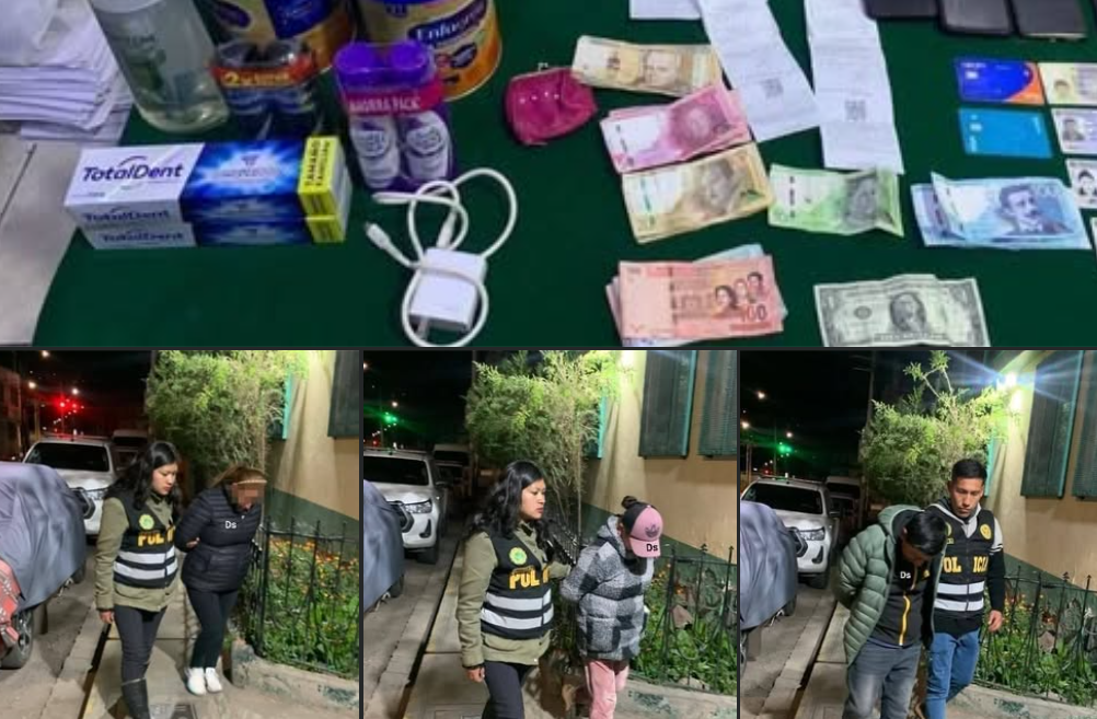 Puno | Intervienen a presuntos “peperos” que usaban tarjetas bancarias robadas para realizar compras